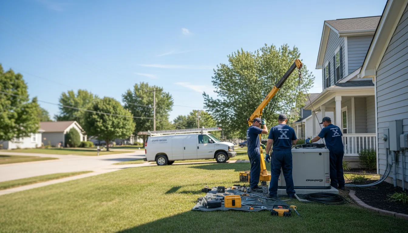 Generator Installation in Alexander, IL near me